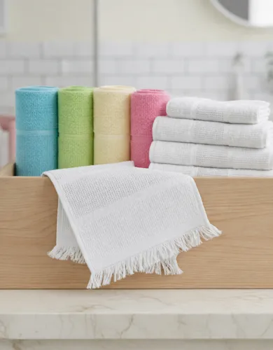 Toalhinha Infantil 12 Unidades Para Bebê Escola Creche Coloridas Lisa